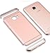 J7 V Case, J7 2017 Case, J7 Sky Pro Case, J7 Perx Case, Ranyi [3 in 1 Hybrid] [Anti-slip] Painting Bumper + Matte Back Cover Case for Samsung Galaxy J7 Perx / J7 Sky Pro / J7 2017 / J7 V (rose gold)