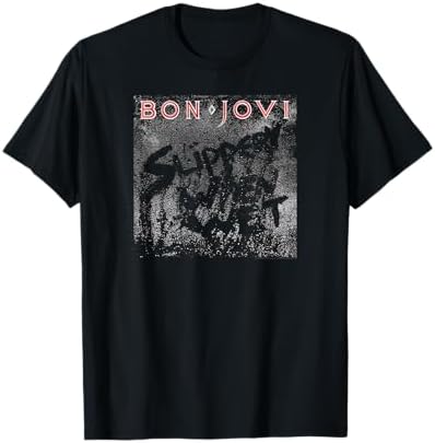 Amazon.com: Official Bon Jovi Livin' On A Prayer T-Shirt
