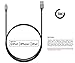 Volts 10ft Lightning Cable to USB [Apple MFi Certified] Charger w/ Ultra Compact Connector Head for Apple iPhone 6 / 6s / 6 plus, iPod, iPad & more (3 meter - Space Gray)