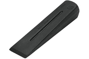 Edward Tools Classic Log Splitting Wedge (4 LB) - Heavy Duty Drop Forged Steel Head Wedge for Chopping Wood - Sharpened Edge for Quicker Log Splitting - Classic Campfire Tool