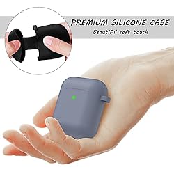 Airpods Case Cover, LELONG Soft Silicone Protective