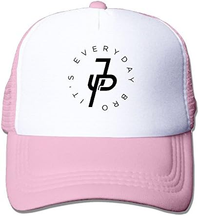 qingjin Youth Mesh Baseball Cap Jake Paul It's Every Day Adjustable Trucker Hat
