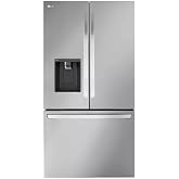 LG 36 Inch Counter-Depth MAX&trade; Smart French Door Refrigerator with 26 cu.ft. Capacity, WiFi Enabled, ThinQ Technology, Dual Ice Maker, Slim SpacePlus&reg; Ice System