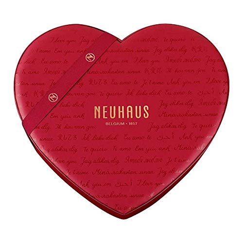 NEUHAUS Belgian Dark Chocolate Heart Gift Box, 27 pc