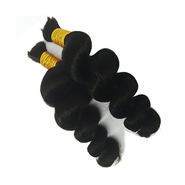 Loose Wave Bulk Human Hair For Braiding Hair No Weft Micro mini