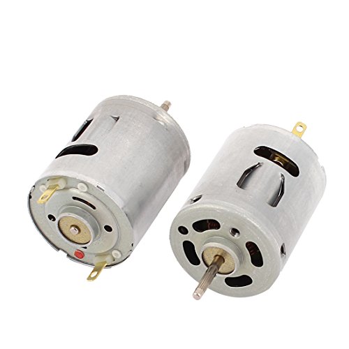 2Pcs DC 6V 29000RPM 2.3mm Dia Shaft Micro Motor for Model Airplane