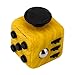 Fidget Dice Anti-anxiety and Depression Cube for Children and Adults (Yellow)