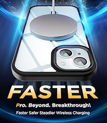 SUCGLES for iPhone 15 Case with MagSafe, [Strong