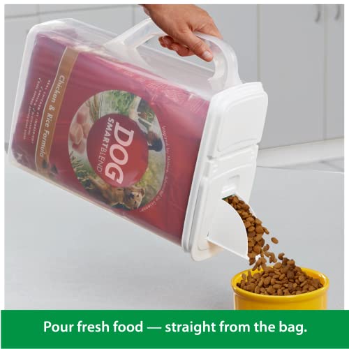 Buddeez Pet Food Storage Container 8 Quart Capacity Bird Seed