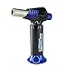 Turbo Blue Magnum Jet Flame Refillable Torch Lighter - Powerful Windproof Flame (6-Pack)