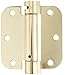 Deltana DSH35R53 Single Action Steel 3 1/2-Inch x 3 1/2-Inch x 5/8-Inch Spring Hinge