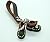 Miniature Handmade Genuine Leather Boots or Shoes Key Chain Key Ring Key holder