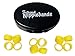 Nipplebands for Inverted Nipples or as Nipple Rings or Nipple Clamps - Yellow (Small)