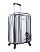 Holly LifePro Travel Waterproof Luggage Clear PVC Cover Protector Suitcase Fits Most 20