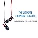 Comply 167 Core Series | Memory Foam Replacement IEM Ear Tips for Sennheiser Wired Devices & More | Superior Noise Isolation, Ultimate Comfort, Secure Fit | Black, Medium (3 Pairs)