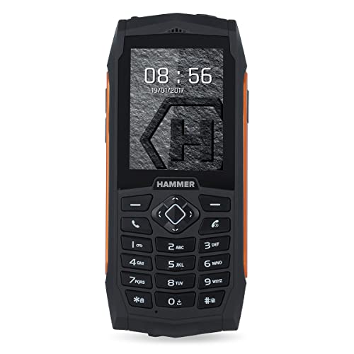 MYPHONE HAMMER 3 NEGRO NARANJA MÓVIL RESISTENTE IP68 DUAL SIM 2.4'' TFT CÁMARA VGA BLUETOOTH RADIO FM