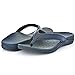 Footminders BALTRA Unisex Orthotic Arch Support Sandals (Pair) - Walking Comfort with Orthopedic Support (Men 12 - Women 13, Navy Blue)