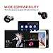 Wireless Earbuds Bluetooth Earbuds True Wireless Earphones IPX6 Waterproof Smart Touch Control Bluetooth 5.0 Stereo Hi-Fi Sound with 8000mAh Charging Case (Black)
