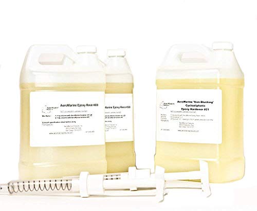AeroMarine 300/21 Epoxy Resin 3 Gallon Kit - with Metering Pumps
