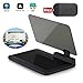 Head-up Display GPS Navigation – Bysameyee Universal Car Dash Mount Cell Phone Holder Reflective Film, Vehicle HUD Smartphone Holder Mount for iPhone Android Phones (HUD Navigation)