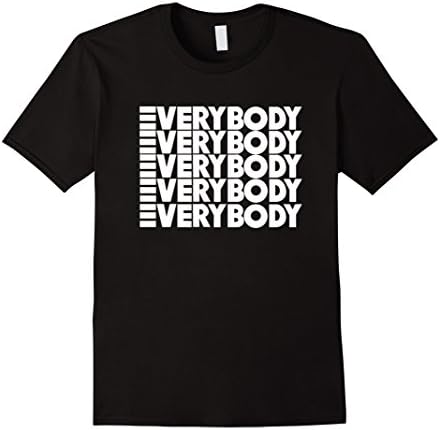 Men's Cool logic everybody t shirt Medium Black