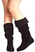 DND Fashion Faux Suede Zipper Design Buckle Casual Boot