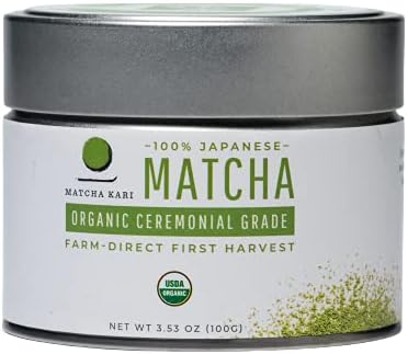 Matcha Kari Dr. Weil - Organic Green Tea Powder - 100 grams - Japanese ...