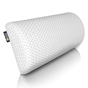 Medipaq® Half Moon’ Memory Foam Cushion Pillow – Soft Yet Firm – Use for Neck, Lower Back, Knees, Legs, Feet Virtually Any Position! …