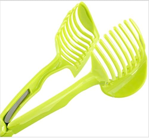 Aai Plastic Fruit and Vegetable Holder Slicer (Multicolour)