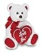 Bearington Beary Bigheart Valentines Plush Stuffed Animal Teddy Bear with Heart, 12 inches