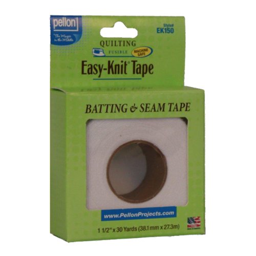 Pellon Easy Knit Tape - EK150-30 yard roll x 1-1/2" - White
