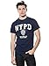 Nypd Adult Navy Tee with White Print (Medium)