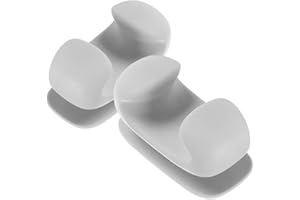 AMUSLESUR 2pcs Silicone Stove Spoon Holder Rice Paddle Storage Rack Easy Installation Multifunctional Use