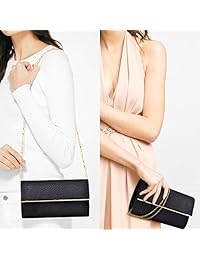 Bolso de noche con purpurina para mujer, para bodas, fiestas, cócteles, graduaciones, etc.