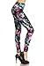 Leggings Depot Ultra Soft Regular and Plus Popular Best Printed Fashion Leggings BAT25 (One Size (Size 0-12), Watercolor)