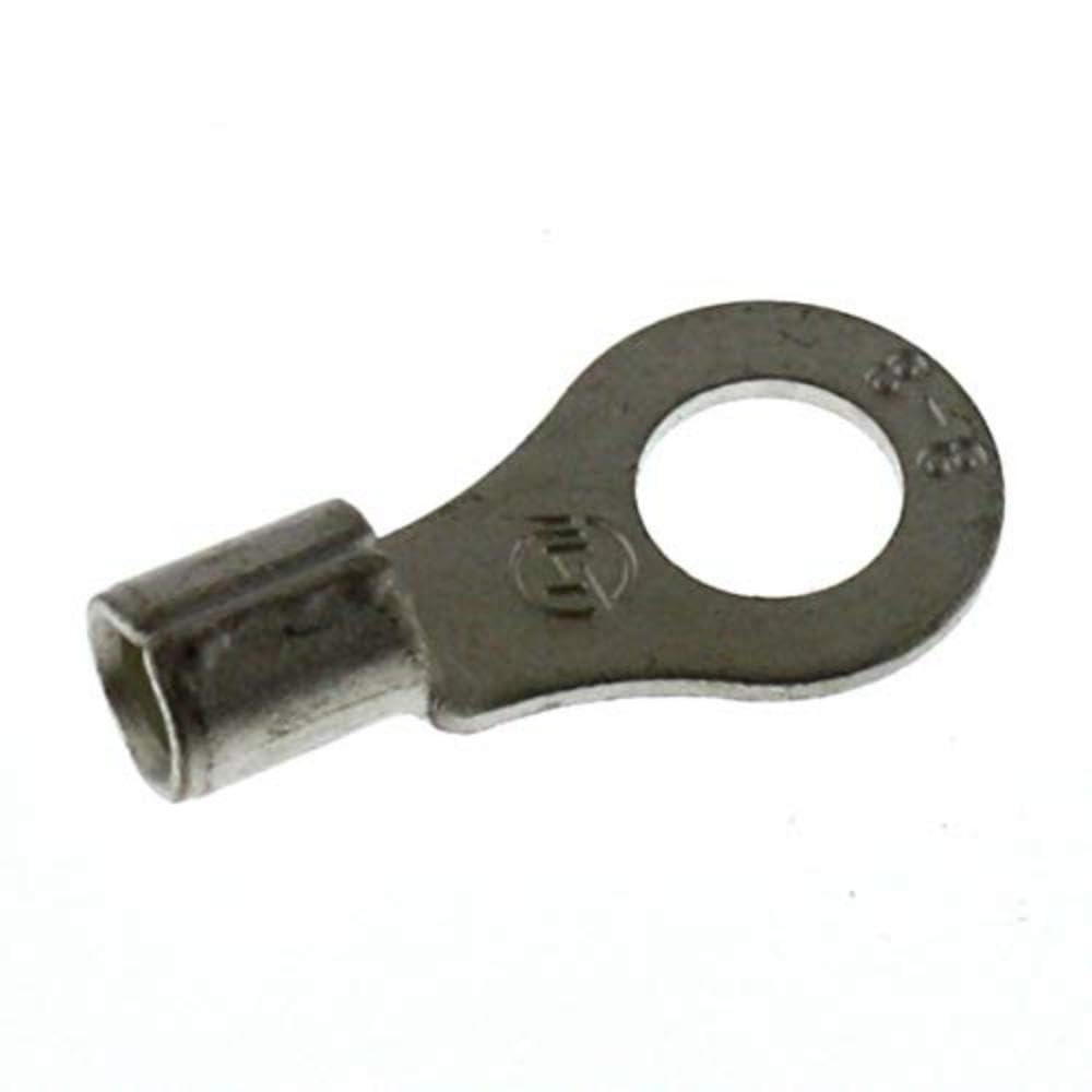 Pack of 25 SeKi Ring Cable Lugs 6-10 mm², M8 I Crimp Cable Lugs Uninsulated I for Multi, Fine-Strand Conductors I Press Cable Lug Made of Tinned Copper