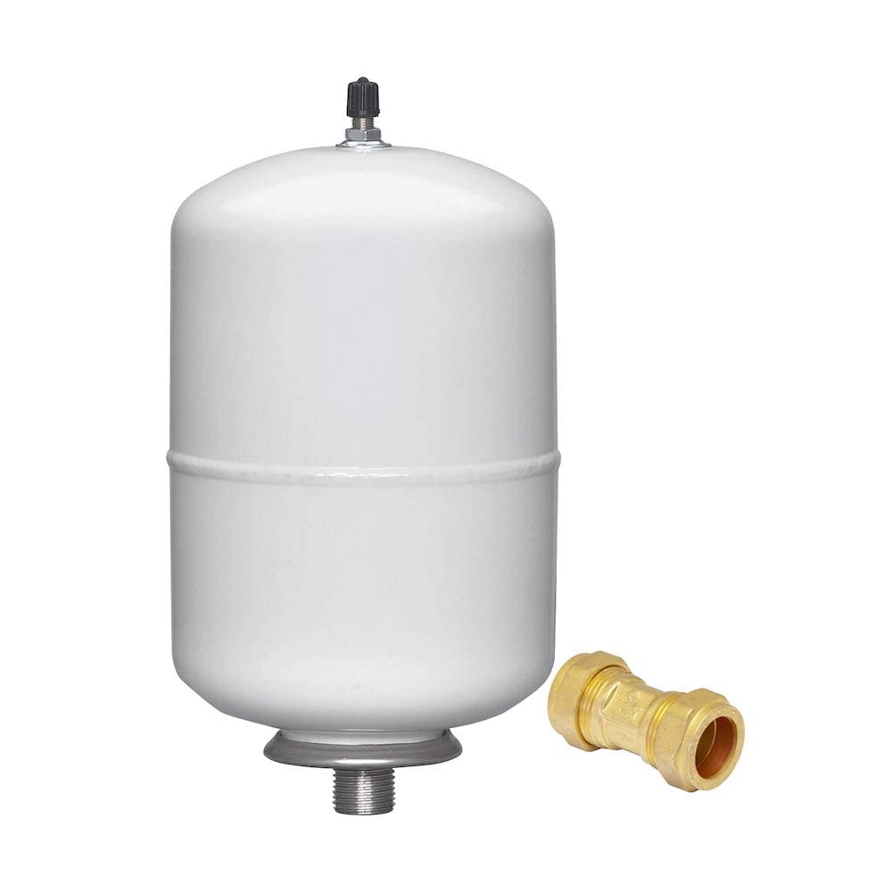Set of 2L Expansion Vessel and Non-Return Valve
