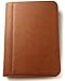 Arvada & Co PU Leather Portfolio Padfolio Zippered Professional Business Organizer with Calculator & Memo Note Pad - Brown (Brown)