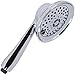 Aqua Elegante Chrome Shower Head - Massage & Mist Handheld Shower Head, 2.5 GPM, 3 Settings, BPA Free, Self-Cleaning Nozzles, Long Lasting