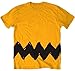 Peanuts Charlie Brown Hand-drawn zig-zag t-shirt