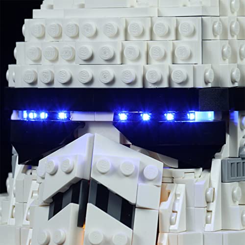 Led Light Kit for Lego Star Wars Stormtrooper Helmet Building Kit