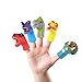 LDP FUQUAN 10 PCS Rubber Realistic Dinosaur Finger Set Role Playing Toys ,Kids Party Supplies, Kids Birthday Gifts,Suitable Toys for Kids and Adults