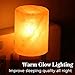 Arvidsson Himalayan Salt Lamp, Salt Lamp Night Light with 4 Bulbs, Natural Crystal Salt Light with ETL Approved Wall Plug for Lighting & Air Purifying -2 Pack