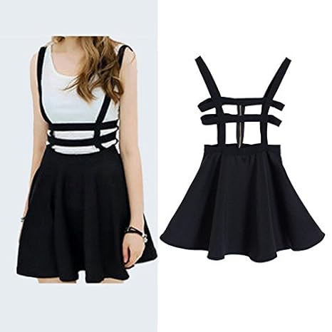 suspender dress for girl