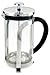 GROSCHE Oxford French Press Coffee and tea maker, 1.0l 34 fl. oz 8 cup (3 coffee mugs). All stainless steel filter (no plastic parts in filter press)