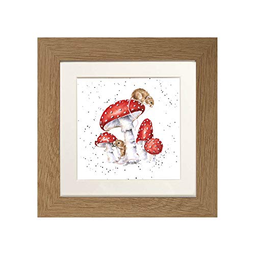 Wrendale Designs - 'The Fairy Ring' Framed Card - Oak