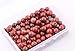 Natural Stone Beads 100pcs 8mm Round Red Jasper Genuine Real Stone Beading Loose Gemstone Hole Size 1mm DIY Charm Smooth Beads for Bracelet Necklace Earrings Jewelry Making (Red Jasper)