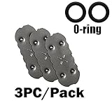 BestShippingCos Replacement Pax Metal PAX2 screens Replacement(Pack of 3) NEW Replacement Pax Rubber 2 Rubber O-ring screens (Pack of 2) NEW
