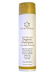 Sulfate Free Anti-Hair Loss Organic Shampoo for Men and Women by OM Botanical: 100% Natural Ayurvedic Shampoo with Soapnut and Biotin. Color safe anti dandruff and itchy scalp hair treatment