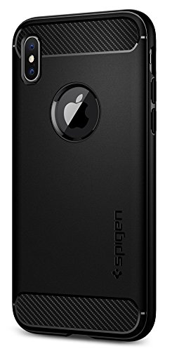 Spigen-Rugged-Armor-iPhone-X-Case-with-Resilient-Shock-Absorption-and-Carbon-Fiber-Design-for-Apple-iPhone-X-2017